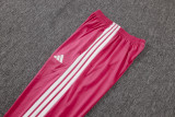2026-27 Real Madrid Pink Half Pull Training Suit B26084#