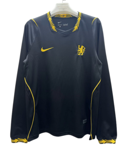 2026-27 Chelsea  Away Black Long Sleeve Soccer Jersey
