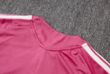 2026-27 Real Madrid Pink Half Pull Training Suit B26084#