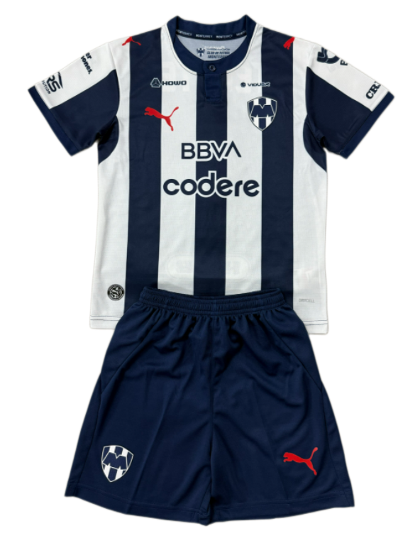 2026-27 Kids Monterrey Home Soccer Jersey