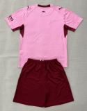 2026-27 Kids Valencia Third Away Pink Soccer Jersey