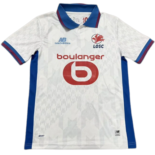 2026-27 Mens Lille Away White Soccer Jersey