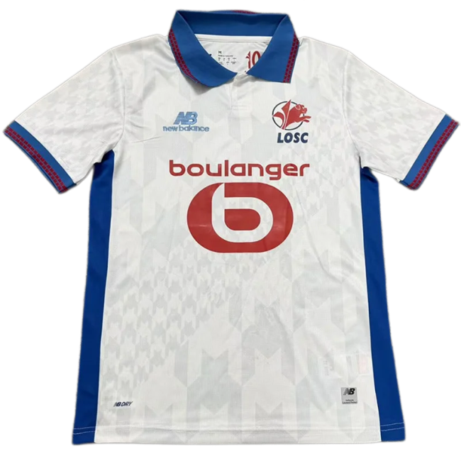 2026-27 Mens Lille Away White Soccer Jersey