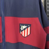 2026-27 Mens Atletico Madrid Royal Blue Windbreaker