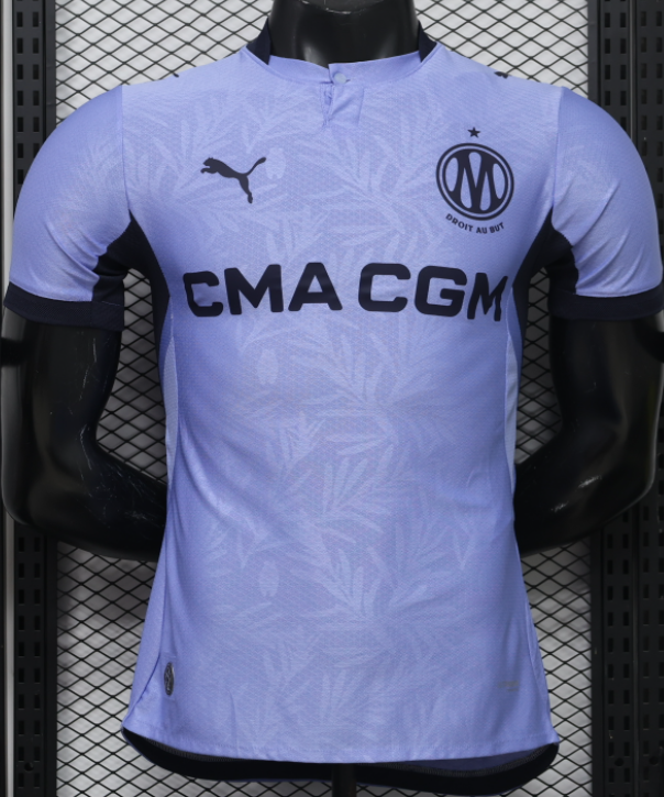 2026-27 Marseille Third Away Player Version Soccer Jersey