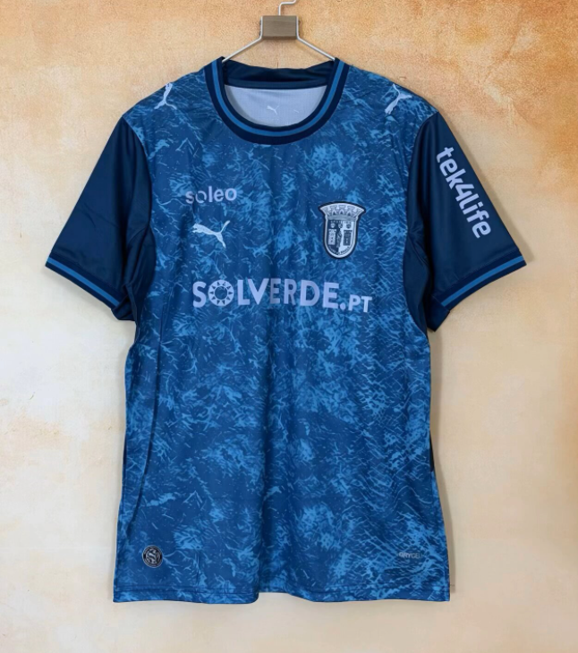 2026-27 Mens Braga  Away Blue Soccer Jersey