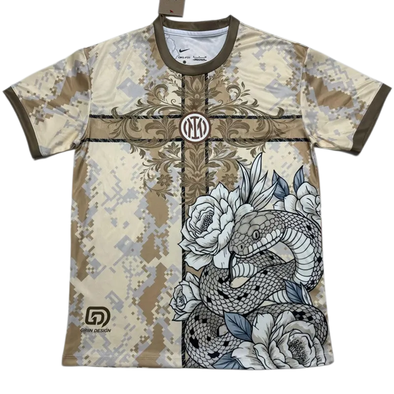 2026-27 Mens Inter Milan Yellow Special Edition Training Shirts