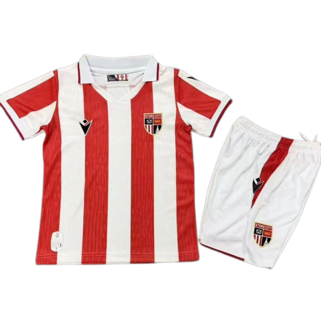 2026-27 Kids Stoke City Home Soccer Jersey