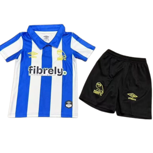 2026-27 Kids Sheffield Wednesday home blue white soccer jersey