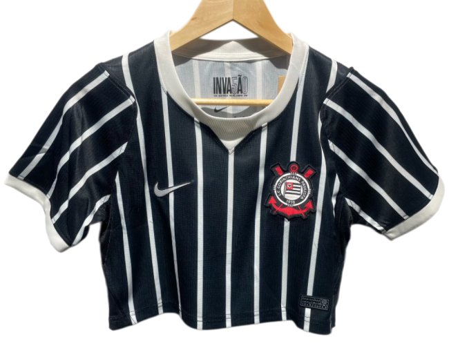 2026-27 Women Corinthians Away Black Cheerleader Shirt