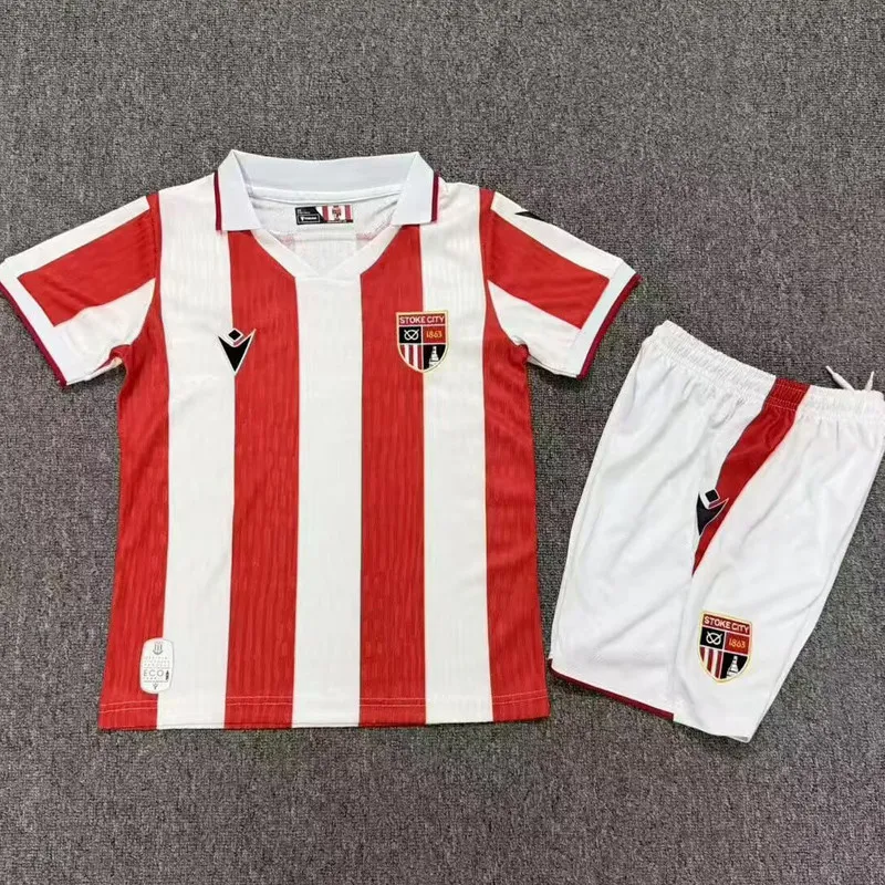 2026-27 Kids Stoke City Home Soccer Jersey