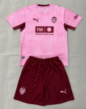 2026-27 Kids Valencia Third Away Pink Soccer Jersey