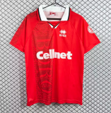1996-1997 Mens Middlesbrough Home Red Retro Soccer Jersey