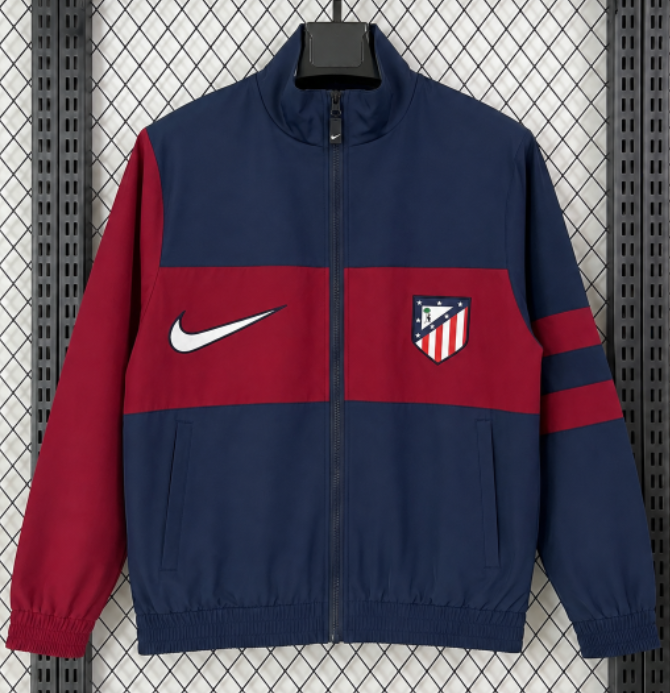 2026-27 Mens Atletico Madrid Royal Blue Windbreaker