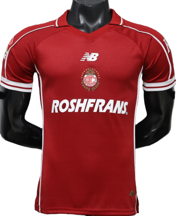 2026-27 Mens Toluca home red Player version Soccer Jersey