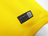 2017-18 Mens PSG Away Yellow Retro Soccer Jersey