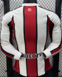 2026-27 River Plate Away Player Verion Long Sleeve Soccer Jersey