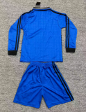 1994 Kids Argentina Away Long Sleeve Retro Soccer Jersey