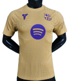 2026-27 Barcelona muddy yellow Player Version Training shirts