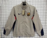 2003-2004 Barcelona Khaki Retro Windbreaker