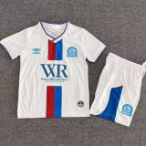 2026-27 Kids Blackburn Rovers Third Away White Soccer Jersey