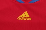 2010 Kids Spain Home Red Retro Soccer Jersey