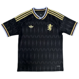 2026-27 Mens Aston Villa Away Black Fans Soccer Jersey