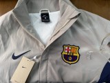 2003-2004 Barcelona Khaki Retro Windbreaker