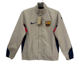 2003-2004 Barcelona Khaki Retro Windbreaker