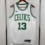 Celtics GEORGE #13 White Top Quality Hot Pressing NBA Jersey