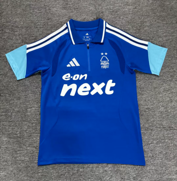 2026-27 Mens Nottingham Forest Blue Polo Shirt