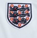 1982 Kids England Home White Retro Soccer Jersey