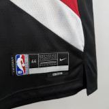 25-26 Trail Blazers MORANT #1 Black Top Quality Hot Pressing NBA Jersey (V领)