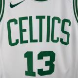 Celtics GEORGE #13 White Top Quality Hot Pressing NBA Jersey