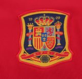 2010 Kids Spain Home Red Retro Soccer Jersey