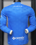 2026-27 Mens Cruz Azul home blue Player Long Sleeve soccer Jersey