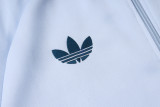 2026-27 Italy Light Blue Long-Pull Training Suit  A26054#