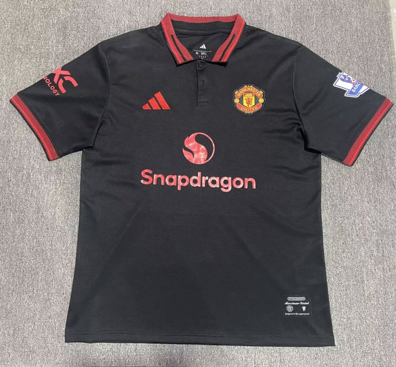 2026-27 Mens Manchester United Polo Special Edition Soccer Jersey