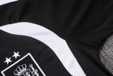 2026-27 Spain Black Half Pull Training Suit B26089# (半拉链)