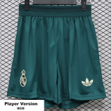 2026-27 Mens Real Madrid Away Player Shorts Pants
