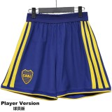 2026-27 Mens Boca Juniors Home Blue Player Version Shorts Pants