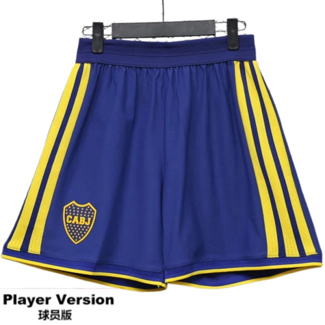 2026-27 Mens Boca Juniors Home Blue Player Version Shorts Pants