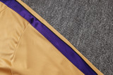 2026-27 Mens Barcelona Muddy Yellow Half Pull Training Suit B26097#(半拉链)