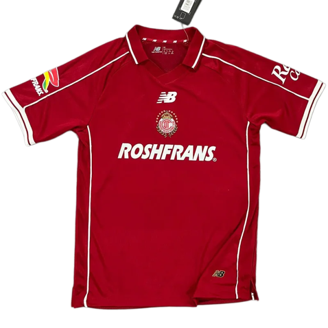2026-27 Mens Toluca Home Red Fans Soccer Jersey