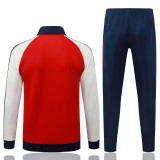 2026-27 Mens Arsenal Red Long Pull Training Suit  A26050#