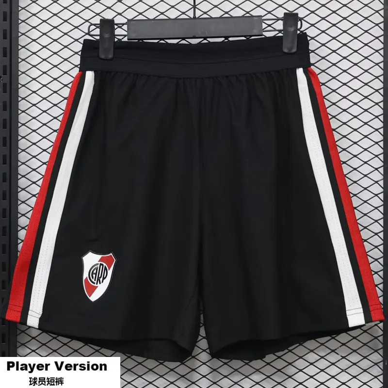 2026-27 River Plate home black Player version Shorts Pants