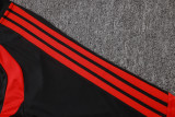 2026-27 Mens Manchester United black Half-pull Training suit (半拉链) B26088#