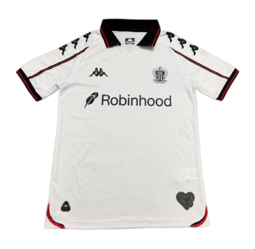2026-27 Mens OGC Nice Away White Soccer Jersey
