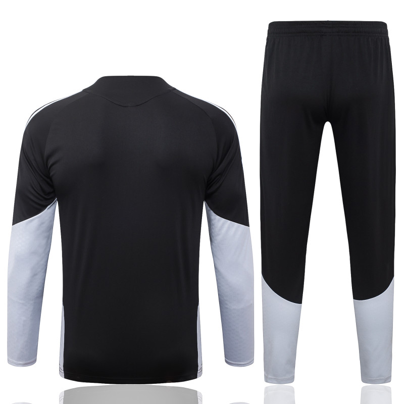 2026-27 Spain Black Half Pull Training Suit B26089# (半拉链)