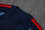2026-27 Bayern Munich Royal Blue Long-Pull Training Suit  A26055#
